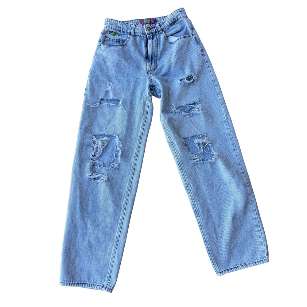 Empyre Women's Jeans Tori Courtney Wash Skate Distressed Y2K Size 8